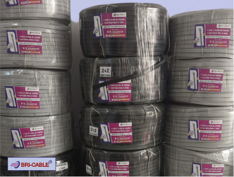 Flat Six CAT Travelling & CCTV Cable