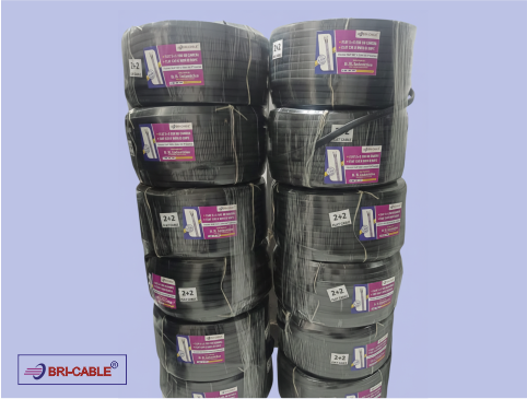 Flat CAT Six CCTV Elevator Cable